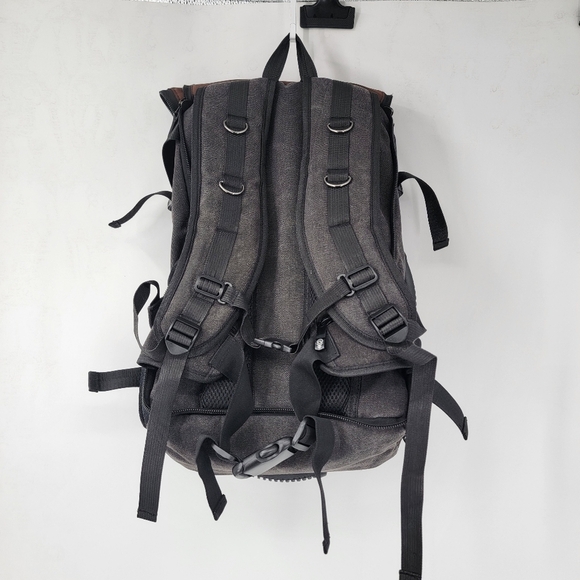 Sovrn Republic Convertible Duffle Backpack Drifter Rugged Weekender Travel Bag - Picture 10 of 16